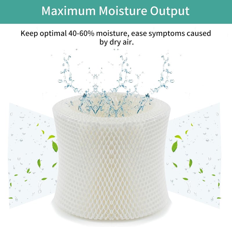 SUNRRA HC-888 Humidifier Filters for Walgreens Humidifier, LHoneywell HC 888 Series, HCM 890 Series, HEV-320 Series, Replace for Walgreens Humidifier Filters, Long Last, 6-Pack - Image 3